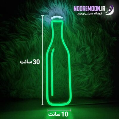 نئون فلکسی بطری شیشه ای