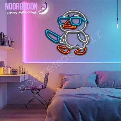 نئون-اردک-خفن-مخصوص-پت-شاپ-فروشگاه-نورمون