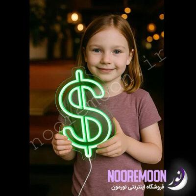 نئون-فلکسی-دلار-نورمون